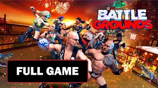 WWE 2K Battlegrounds Full Game  No Commentary PS4 [upl. by Ryann493]