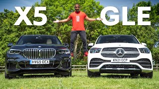 Mercedes GLE vs BMW X5 Which Is The BEST Premium SUV  4K [upl. by Wojak830]