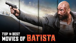 Top 10 movies starring Batista  Best movies on batista [upl. by Sirap970]