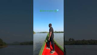 Honnavar Backwater Video part 1 Love yourself travel bangalore honnavarayoutubeindiaytshorts [upl. by Gabrila798]