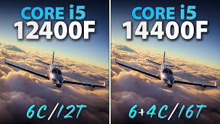 Intel i514400F vs i512400F  Test in 10 Games [upl. by Freyah]