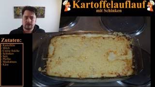 Kartoffelauflauf mit Schinken [upl. by Anitnamaid]