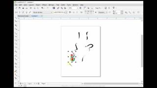 CorelDraw X7 Tutorials  Artistic Media Tools [upl. by Adnik]