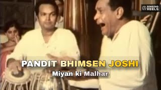 Pandit Bhimsen Joshi  Miyan ki Malhar  live Explosive Performance [upl. by Amberly]