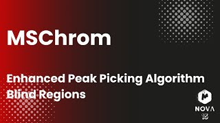 Mnova 15  MSChrom Enhanced Peak Picking Algorithm and Blind Regions for LCMS and GCMS Analysis [upl. by Ennovyhc691]