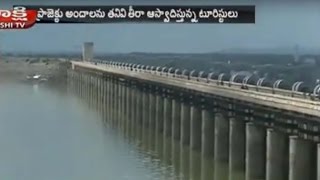 Sriram Sagar Project Massive Increase In Water Levels  Big Flow of Tourists [upl. by Leund]