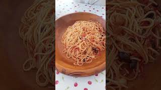 spaghetti pomodoro e olive favolose [upl. by Rot]