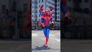 Spiderman Saving Ironman From Giant Spiders shorts spiderman gta5 [upl. by Cherye]