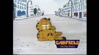 CBSFOX Garfield Home Video Promo VHS Capture [upl. by Afatsuom137]