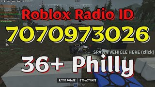 Philly Roblox Radio CodesIDs [upl. by Nahama755]