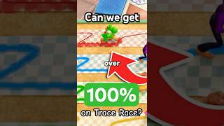 Can we get 100 on Trace Race in one go gaming mario marioparty nintendo [upl. by Rialb]