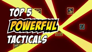 TOP 5 OP and FUN TACTICALS in SWTOR PVP [upl. by Mair]