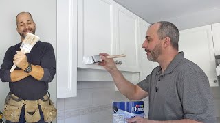 DIY How to Paint Your Kitchen Cabinets A to Z [upl. by Jordana]