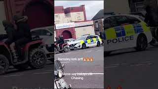 Part 2  Bike Gang Harass Police Barnsley [upl. by Kalam]