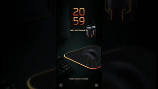 Samsung Galaxy ThemesGamer Animated Lockscreen [upl. by Dublin]