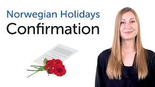 Norwegian Holidays  Confirmation  Konfirmasjon [upl. by Esydnac]