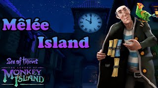 How to complete Journey to Melee island in Sea of Thieves Monkey Island Tall Tale Guide [upl. by Oler49]