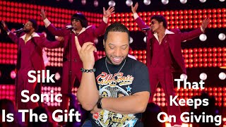 Silk Sonic Performs quotLove’s Trainquot at the 2022 Billboard Music Awards REACTION‼️ [upl. by Kind]