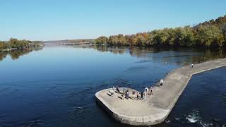 040 Wing Dam at Lambertville [upl. by Dollar]