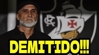 ️️⚽️VASCO DEMITE O TECNICO ALVARO PACHECO [upl. by Ennovahs]