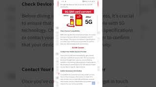 4g sim to 5g convert how to activate 4G SIM to 5G sim [upl. by Philo]