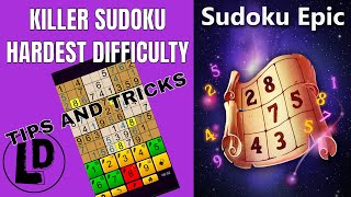 HOW TO PLAY KILLER SUDOKU Tips and Tricks for Beating the HARDEST Killer Sudoku Puzzles [upl. by Ogeid]