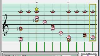 Mario Paint  Zelda Links awakening Ballad of the wind fish [upl. by Alethea]