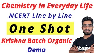 Class 12  Chemistry in Everyday Life OneShot  NCERT Line by Line  NEET 2022  Sunil Sir  BeWise [upl. by Eidorb385]