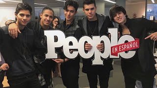 CNCO compartiendo con People en Español Facebook Live [upl. by Eniluj]