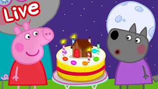 🔴 Giant Peppa Pig and George Pig LIVE FULL EPISODES 24 Hour Livestream [upl. by Ocirred]