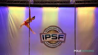 Senior Women Kanako Suda of Japan  IPSF World Pole Sports Championships 2018 [upl. by Xuerd981]