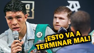 HACE MINUTOS ¡TERMINARA A GOLPES MUNGUIA EXPLOTA en CONTRA de CANELO ALVAREZ CARA a CARA [upl. by Lehar]