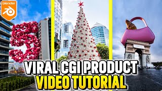 How to Create These Viral CGI Product Animations in Blender  VFX Tutorial [upl. by Jackie]