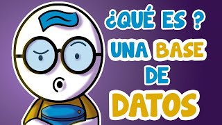 ¿Qué es una BASE DE DATOS características GENERALES [upl. by Caren]