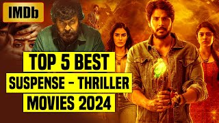 Top 5 Best South Indian Suspense Thriller Movies IMDb 2024  You Shouldn’t Miss [upl. by Nahseez]