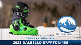 2023 Dalbello Krypton 130 Ski Boots Short Review with SkiEssentialscom [upl. by Laddy]