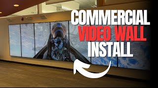 Commercial Video Wall Installation [upl. by Akoek]