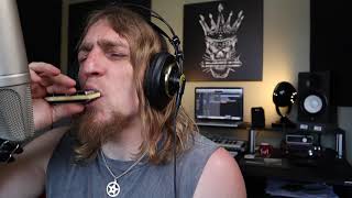 Intense Slow Blues Harmonica Jam [upl. by Misaq311]