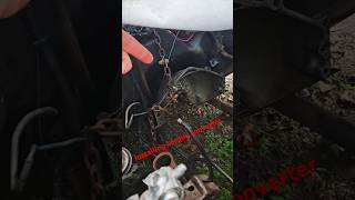 Torque Converter Install Pt 2  Vloggy Vlog  cars chevy corvette c3 engine shorts fyp [upl. by Munn]