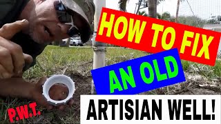 HOW TO FIX AN OLD ARTISIAN WELL [upl. by Adnahc]