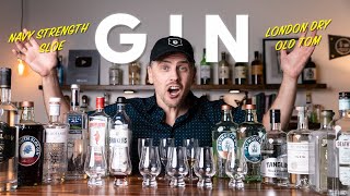 Beginners guide to GIN A history amp tasting of various styles [upl. by Hound]