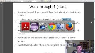 Intro to Java Unit 17 Intro to Enterprise Java Beans and JPA [upl. by Deste]