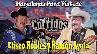 Elíseo Robles y Ramón Ayala  Grandes Éxitos  Corridos Legendarios  Mix Para Pistear 2024 [upl. by Magee]