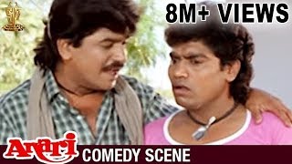 Anari Comedy Scenes  Johny Lever Hilarious Comedy Scene  Karishma Kapoor  Venkatesh [upl. by Amluz]