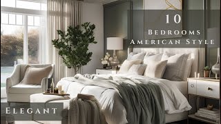 American style Bedroom interior design ideas  Modern Master bedroom makeover decorating ideas [upl. by Gnurt681]