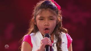 Angelica Hale Sings Girl On Fire Awesome [upl. by Naanac740]