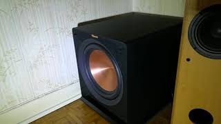 Klipsch R112 sw Bass I Love You HD [upl. by Ecirual]