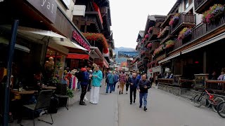 🇨🇭 Zermatt Switzerland Walking Tour MatterhornGornergrat [upl. by Elrebma]