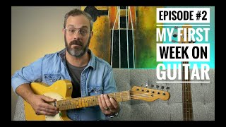 Week 1 on Guitar Midlife Musician Episode 2 [upl. by Krause]