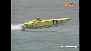 2002 APBA F1 amp F2 Savannah GA Offshore Powerboat Racing [upl. by Annahsar]